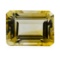 11.36 ct.Natural Emerald Cut Citrine Quartz