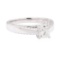 1.28 ctw Diamond Ring - 14KT White Gold