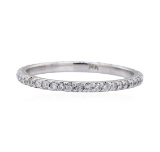 0.4 ctw Diamond Ring - 14KT White Gold