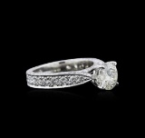 3.04 ctw Diamond Ring - 18KT White Gold