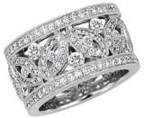 Diamond Ring - 14KT White Gold