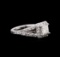 2.13 ctw Diamond Ring - 14KT White Gold