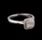 0.53 ctw Diamond Ring - 14KT White Gold