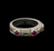 Judith Ripka Cubic Zirconia Ring - Sterling Silver
