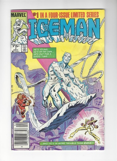 Ice-Man Limited Series #1-4 by Marvel Comics