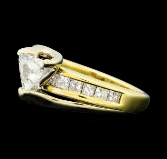 1.00 Diamond Ring - 14KT Yellow Gold