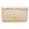 Chanel Gold Metallic Wallet On Chain WOC Crossbody Bag