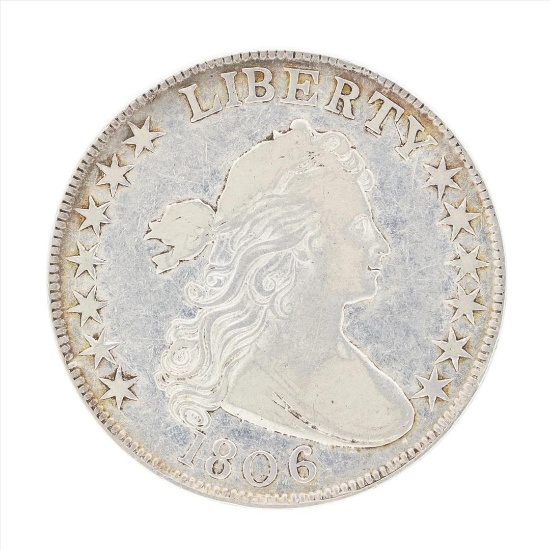 1806 Draped Bust Half Dollar Coin