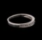 0.33 ctw Diamond Ring - 14KT White Gold