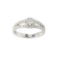 0.62 ctw Diamond Ring - 14KT White Gold