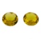 2.03 ctw.Natural Round Cut Citrine Quartz Parcel of Two