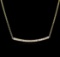 14KT Yellow Gold 0.84 ctw Diamond Necklace