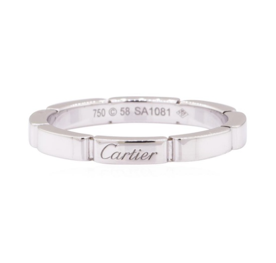 Cartier Mallion Panthere Wedding Band - 18KT White Gold