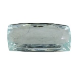 7.91 ct.Natural Cushion Cut Aquamarine