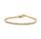 3.17 ctw Diamond Tennis Bracelet - 14KT Yellow Gold