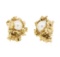 Baroque Pearl Cufflinks - 14KT Yellow Gold