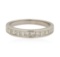 1 ctw Diamond Ring - 18KT White Gold