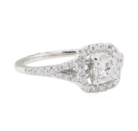 0.86 ctw Diamond Ring - 14KT White Gold