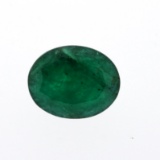 7.77 ct. One Oval Cut Natural Emerald