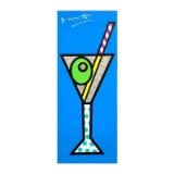 Blue Martini by Britto, Romero