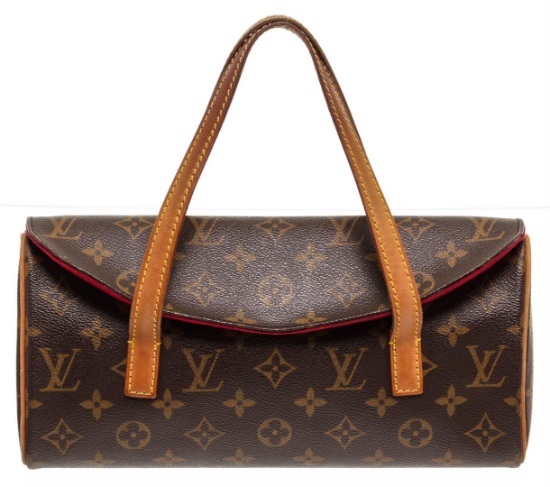 Louis Vuitton Monogram Canvas Leather Sonatine Bag