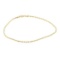 Rope Chain Anklet - 14KT Yellow Gold