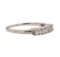 0.25 ctw Diamond Ring - 14KT White Gold