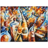 Bottle Jazz IV by Afremov, Leonid