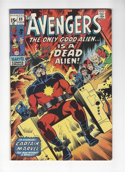 The Avengers Issue #89 by Marvel Comics