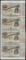 Uncut Sheet of (4) State of Louisiana Baby Bond Obsolete Notes