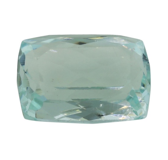 5.29 ct. Natural Cushion Cut Aquamarine