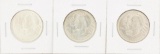 Set of (3) 1935 Arkansas Centennial Commemorative Half Dollar Coins