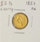 1853 $2 1/2 Liberty Head Quarter Eagle Gold Coin