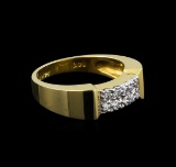 0.53 ctw Diamond Ring - 14KT Yellow Gold