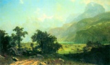 Lucerne Switzerland by Albert Bierstadt