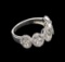 0.97 ctw Diamond Ring - 14KT White Gold