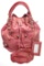 Balenciaga Pink Anthracite Leather Giant 21 PomPom Bag