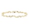 1.50 ctw Diamond Bracelet - 14KT Yellow Gold