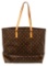 Louis Vuitton Monogram Canvas Leather Cabas Alto Shoulder Bag