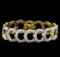 5.11 ctw Diamond Bracelet - 18KT Yellow Gold