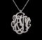 5.25 ctw Diamond Pendant With Chain - 14KT White Gold