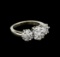 2.00 ctw Diamond Ring - 14KT White Gold