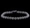 1.60 ctw Diamond Bracelet - 14KT White Gold