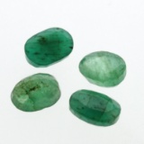 5.14 cts. Oval Cut Natural Emerald Parcel