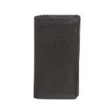 Louis Vuitton Black Taiga Leather Brazza Wallet