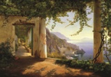 Carl Aagaard View Of Amalfi Coast