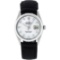 Rolex Mens Stainless Steel MOP Diamond 36MM Datejust Wristwatch With Nylon Strap