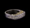 1.08 ctw Diamond Ring - 14KT Two Tone Gold