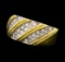 0.70 ctw Diamond Ring - 18KT Yellow Gold