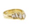 0.65 ctw Diamond Ring & Wedding Band - 14KT Yellow Gold